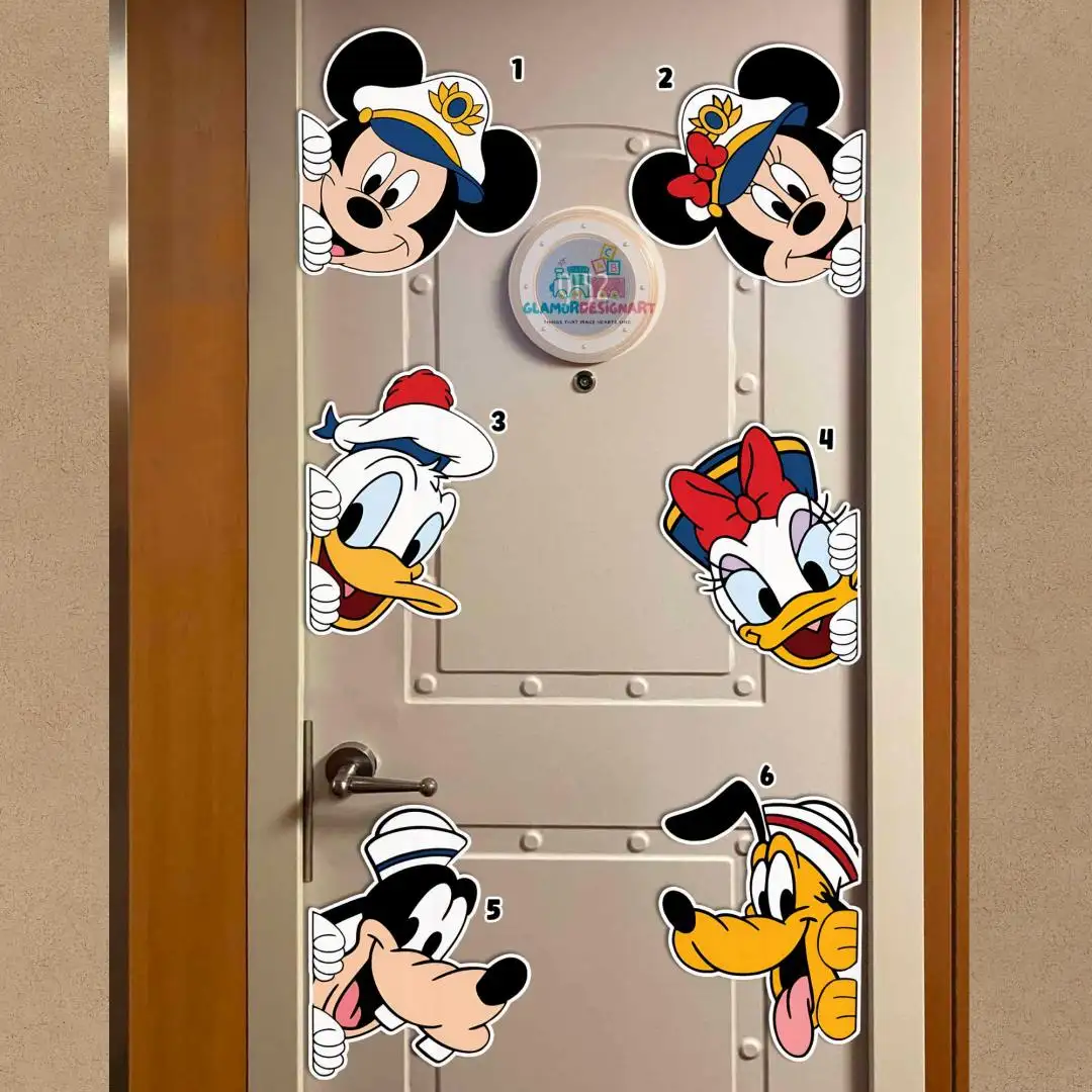 Disney Cruise Family Shirt with Character Magnets