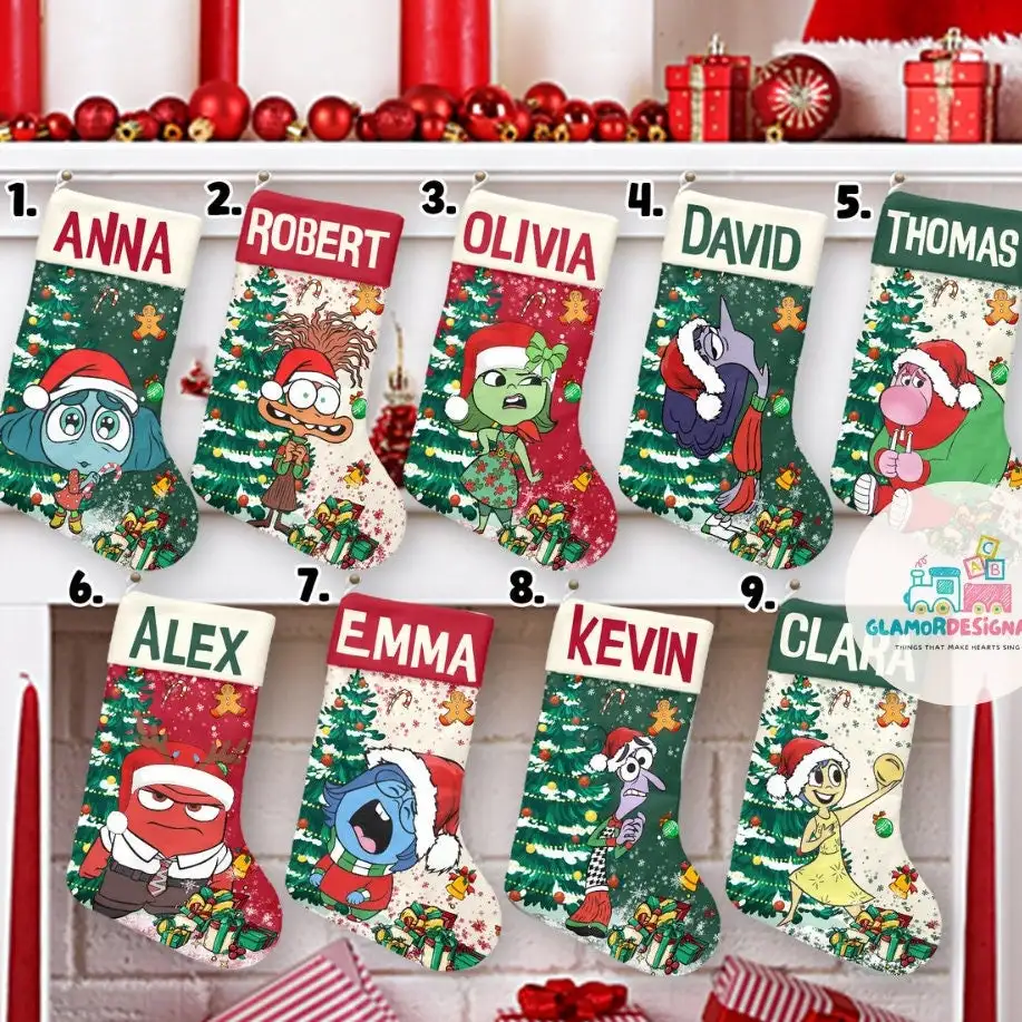 Inside Out Christmas Shirt for Kids Movie Character Tee