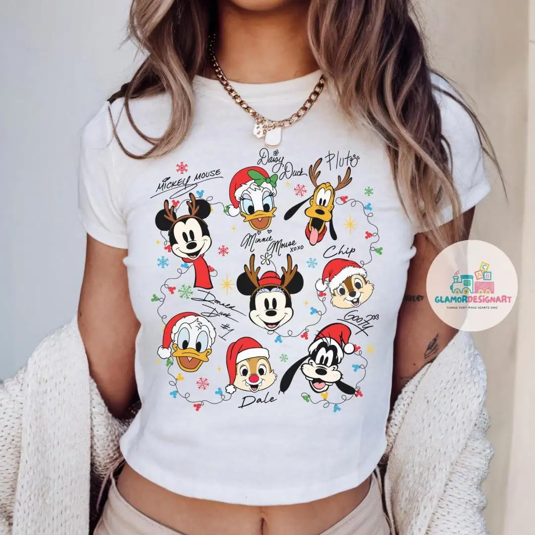 Disney Mickey Christmas Shirt for Baby Girls