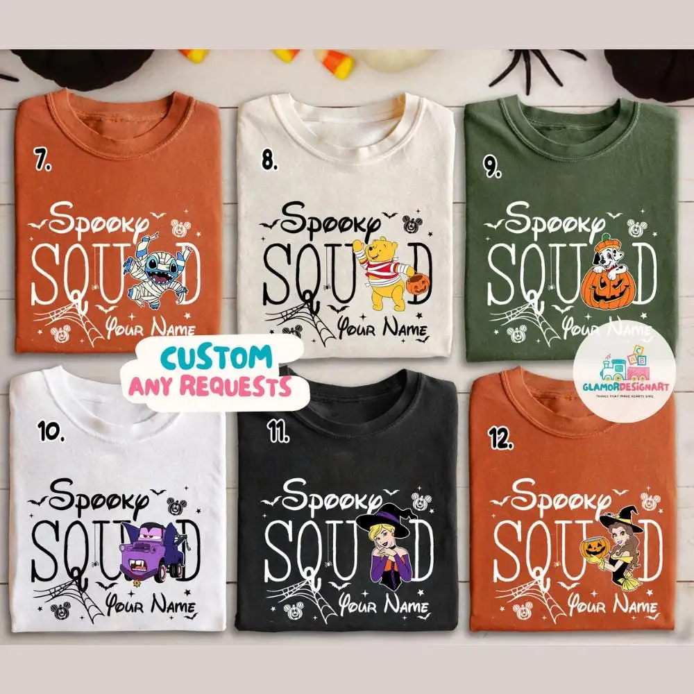 Disney Halloween Shirt For Family Mickey And Friends