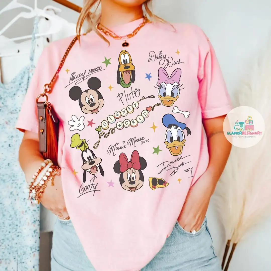 Coquette Mickey Disney Shirt for Friends Fans