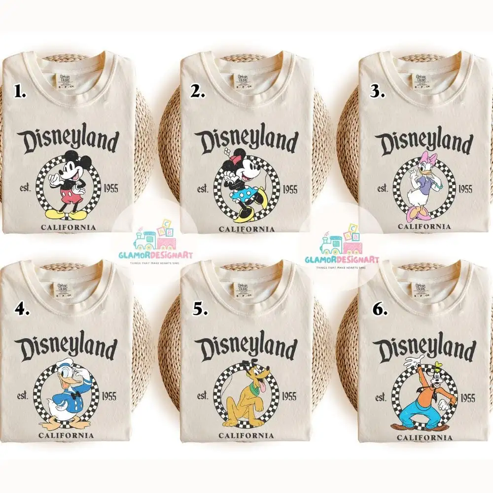 Vintage Disneyland 1955 Shirt For Family Trip