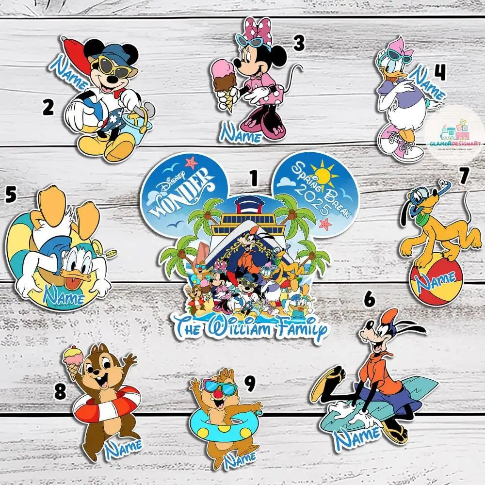 Personalized Disney Cruise Shirt Family Spring Break 2025