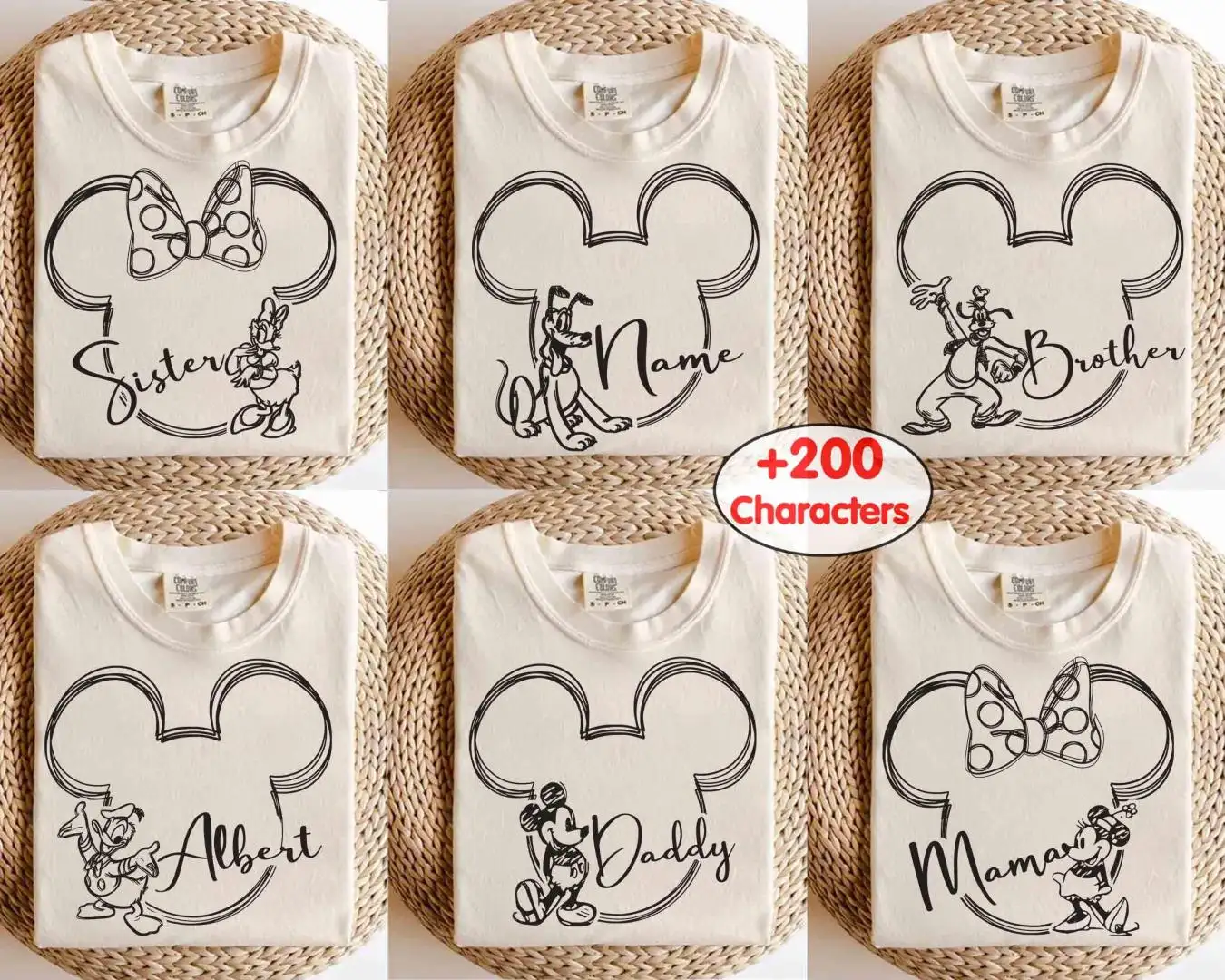 Custom Disney Family Shirt 2025 Vacation Trip Gift