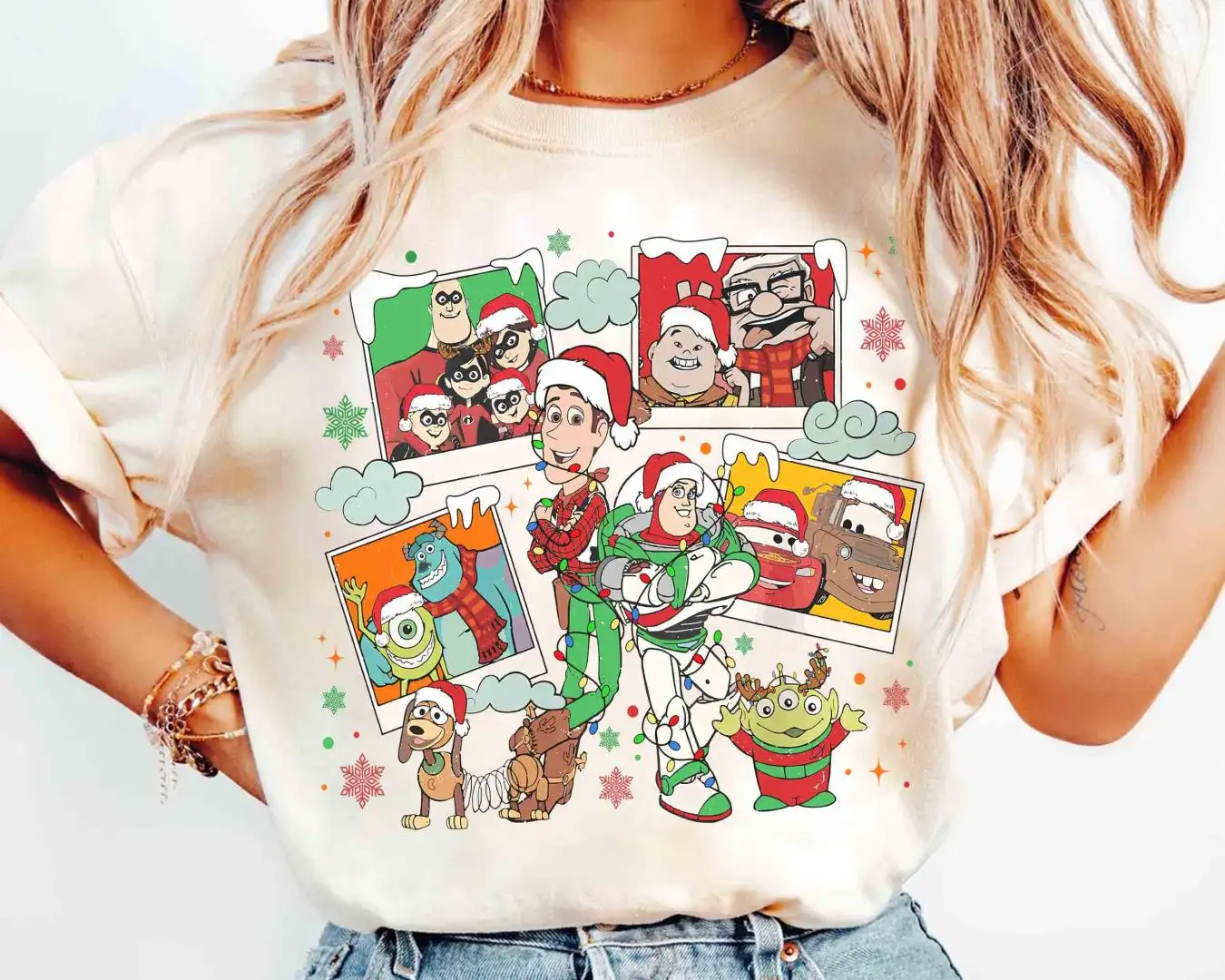 Disney Pixar Christmas Shirt for Kids