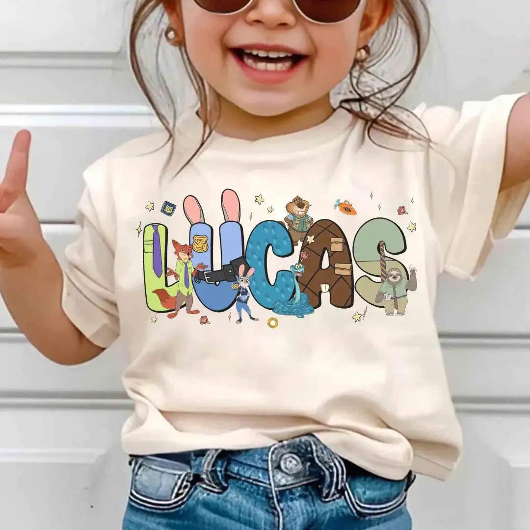 Custom Disney Zootopia 2 Characters Shirt