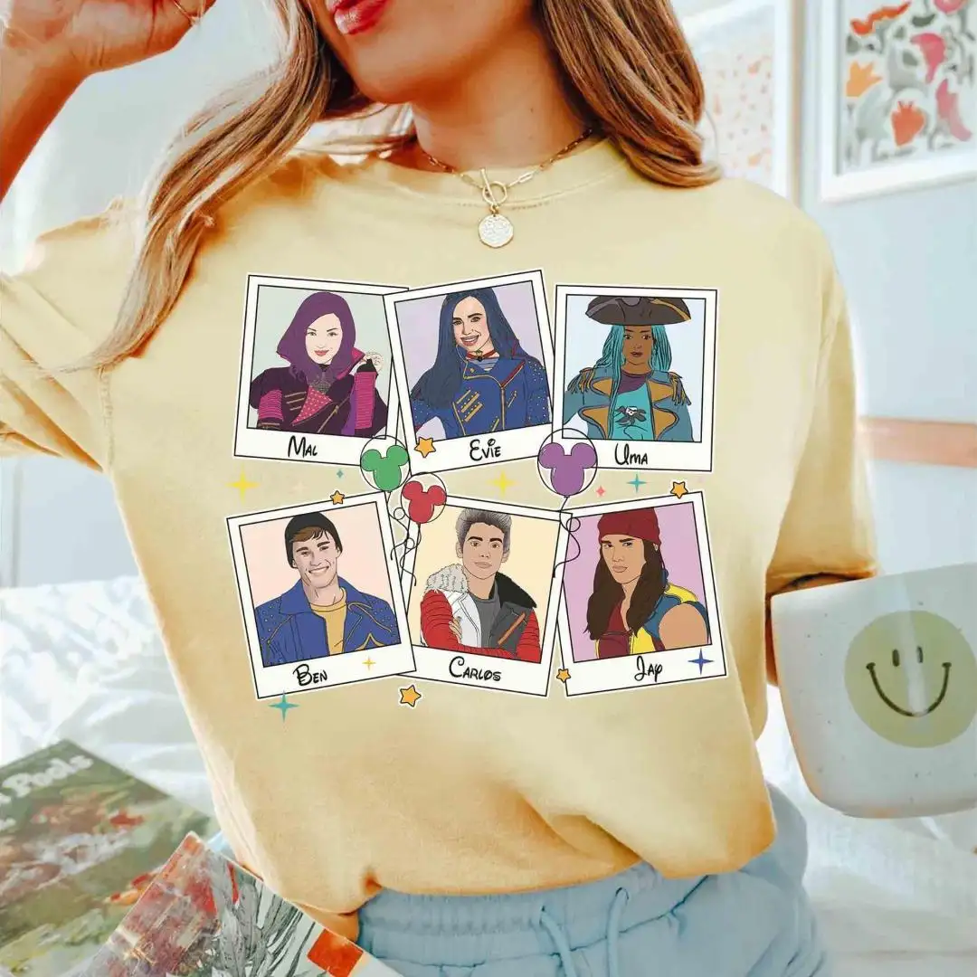 Disney Descendants 2025 Movie Shirt for Family