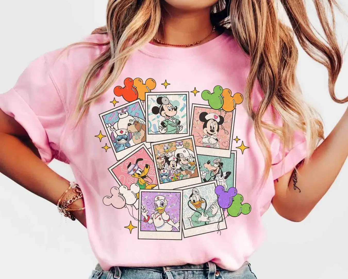 Disney Nurse Mickey Mouse Shirt for Nursing School