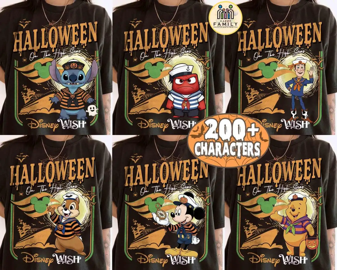 Disney Cruise Halloween Shirt for Family High Seas