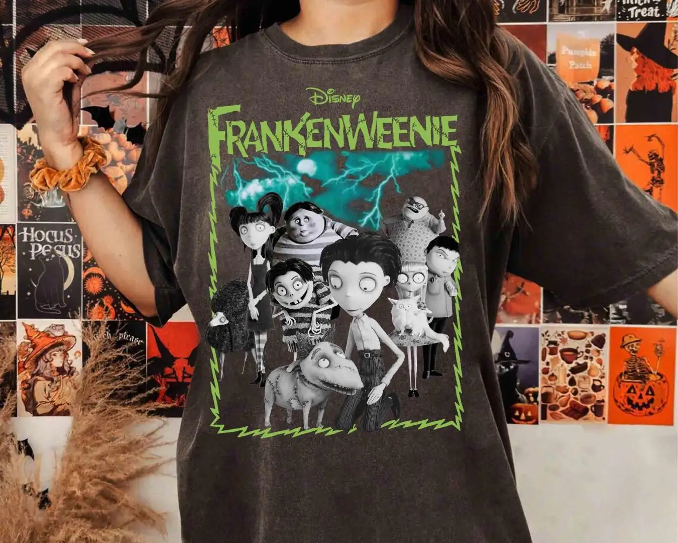 Disney Frankenweenie Halloween Shirt for Family Vacation
