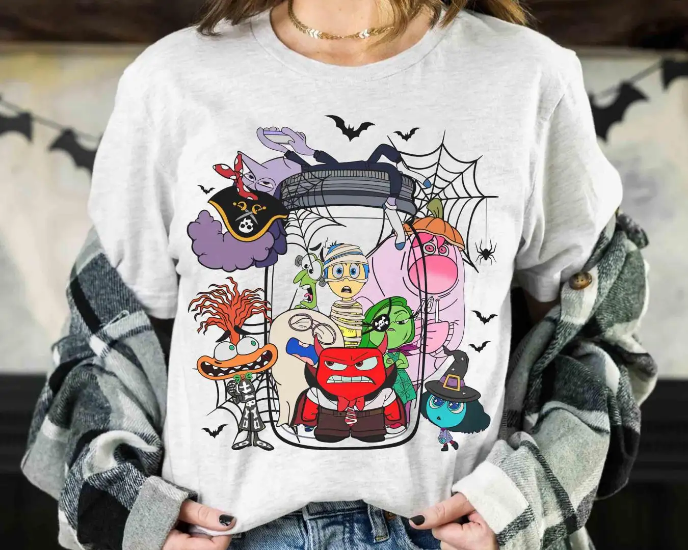 Disney Inside Out 2 Halloween Shirt for Family
