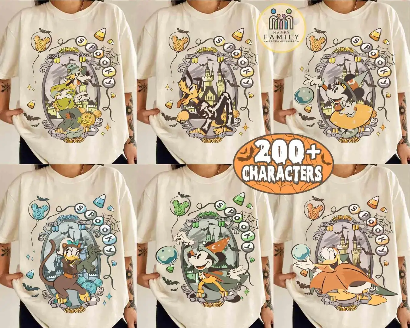 Disney Spooky Season Halloween Shirt