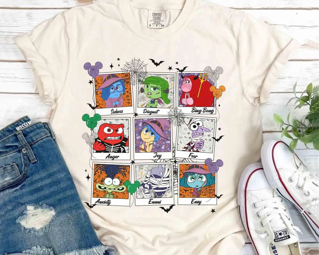 Disney Inside Out 2 Character Halloween Shirt