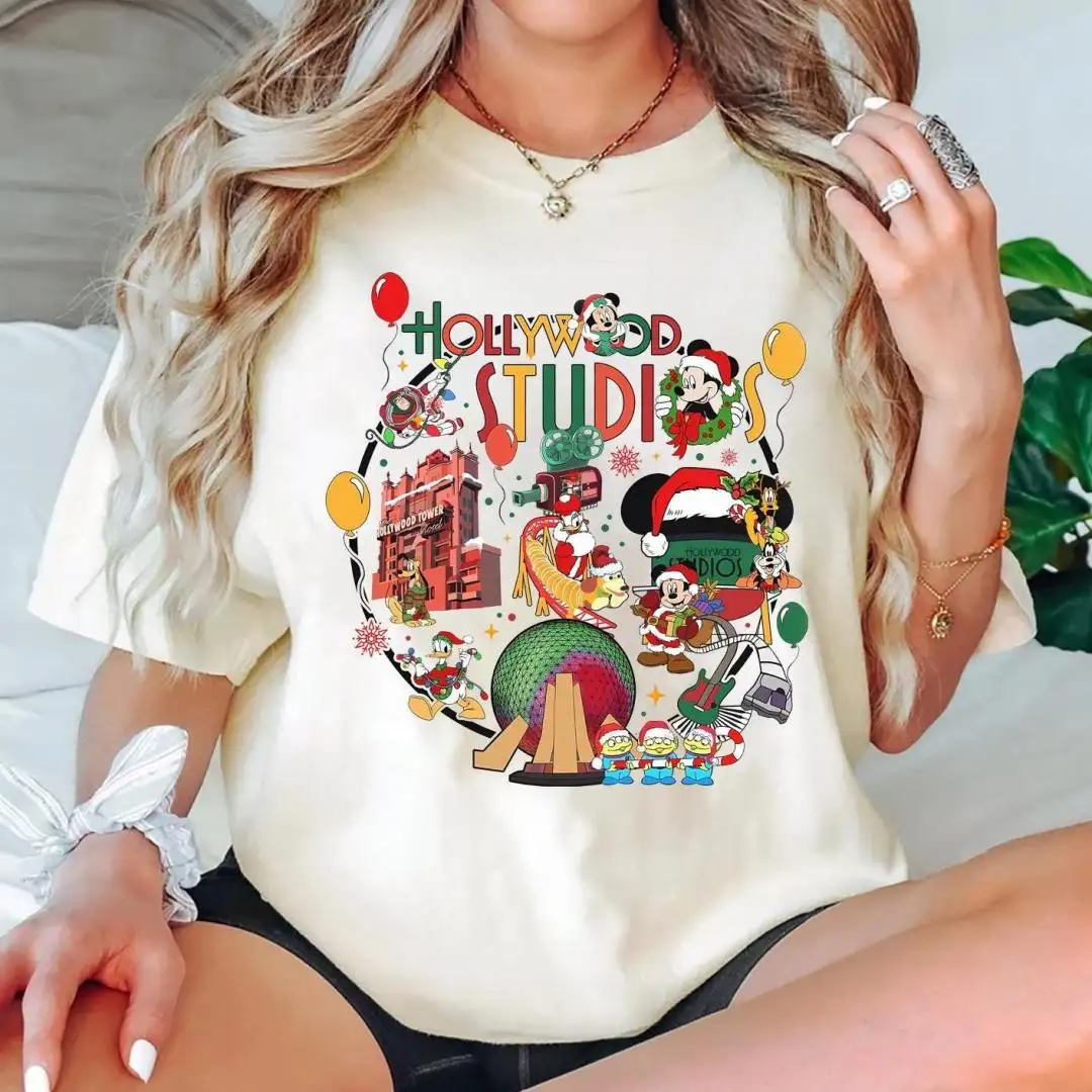 Disney Hollywood Studios Christmas Shirt Family Vacation Gift