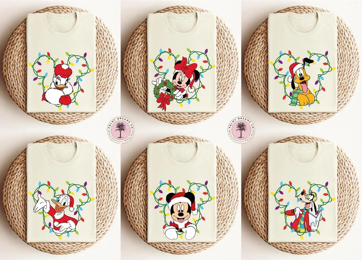 Christmas Disney Character Shirt for Family