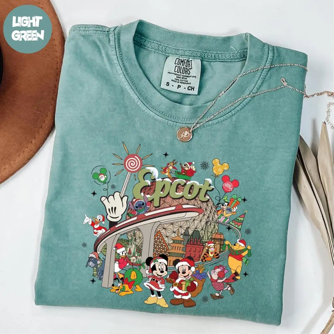 Disney Christmas Shirt for Adults with Pooh Bear