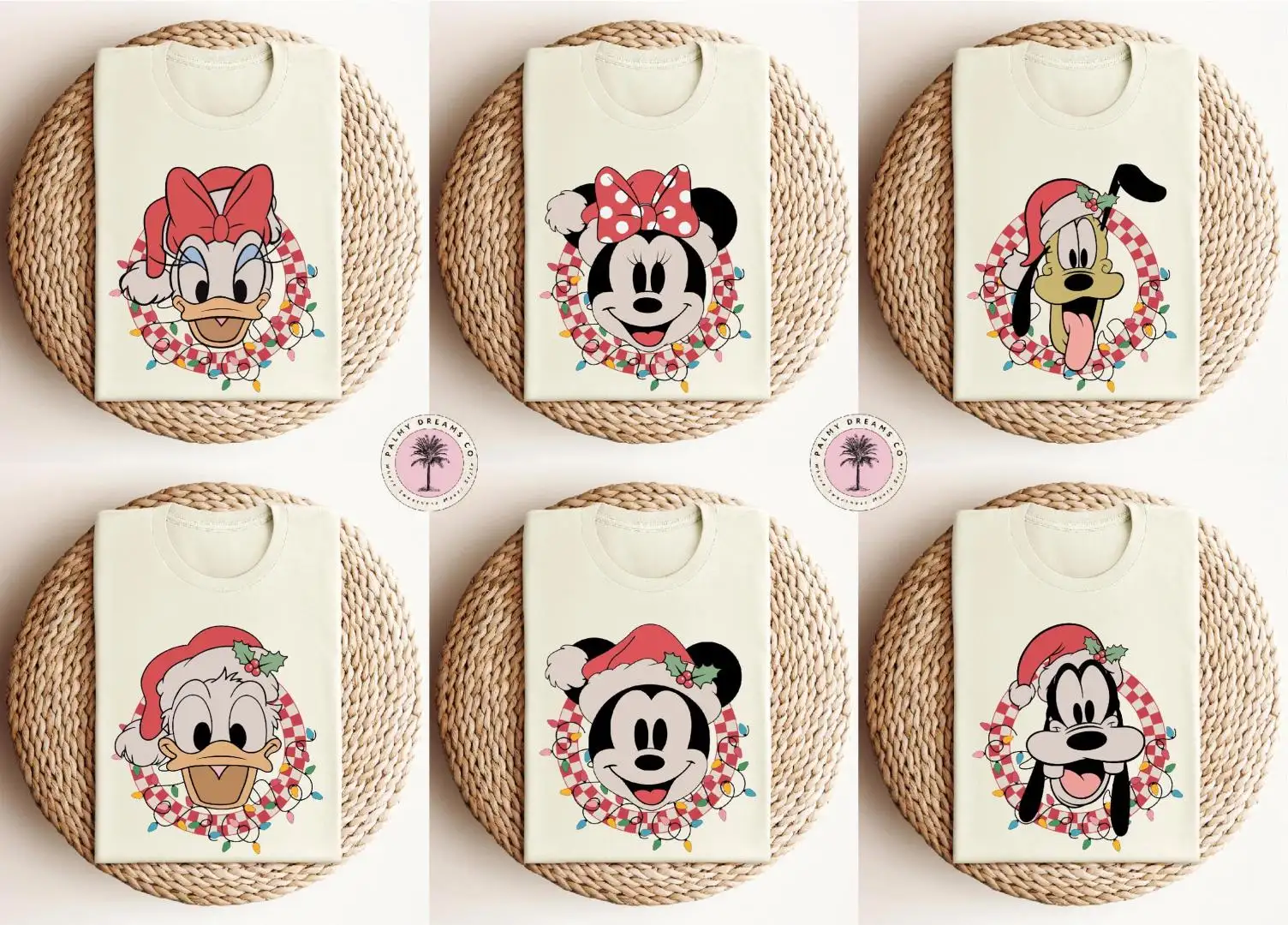 Retro Christmas Disney Shirt for Family Matching