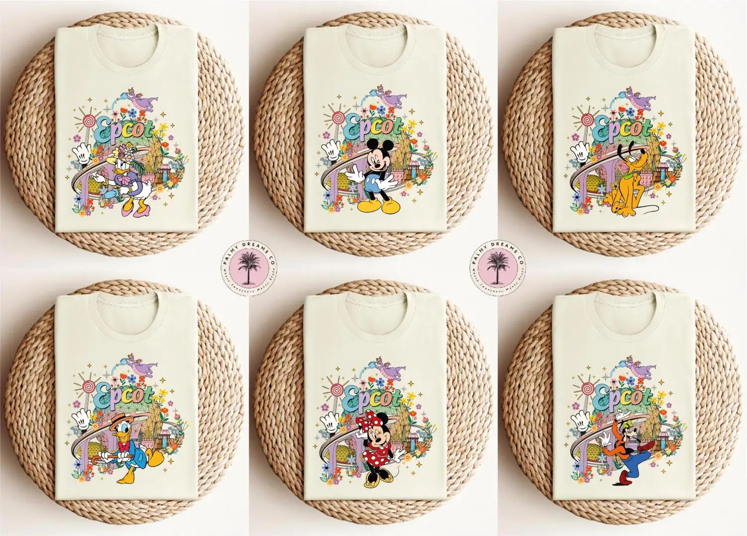 Epcot Disney Shirt for Mickey and Friends Squad