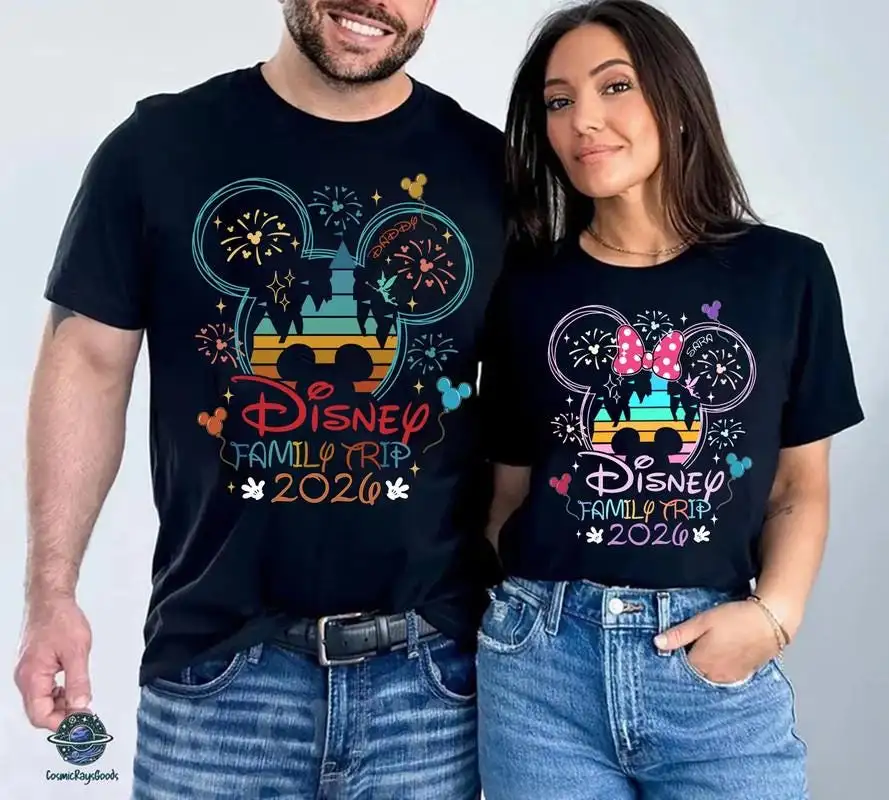 Disneyland 2026 Vacation Personalized Shirt