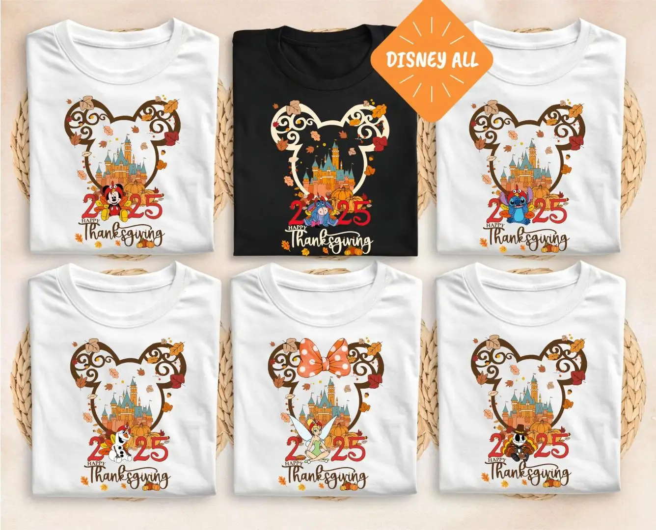 Disneyland Thanksgiving Family Trip Shirt