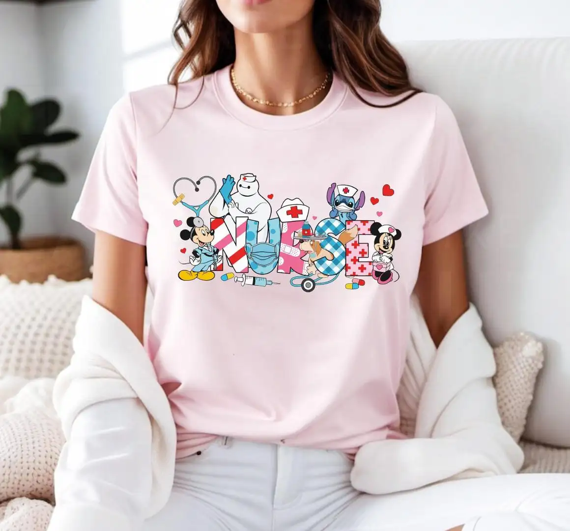 Disney Nurse Shirt Gift For Nursing Students