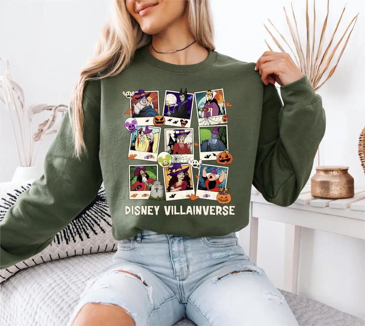 Disney Villainverse Halloween Shirt For Adults
