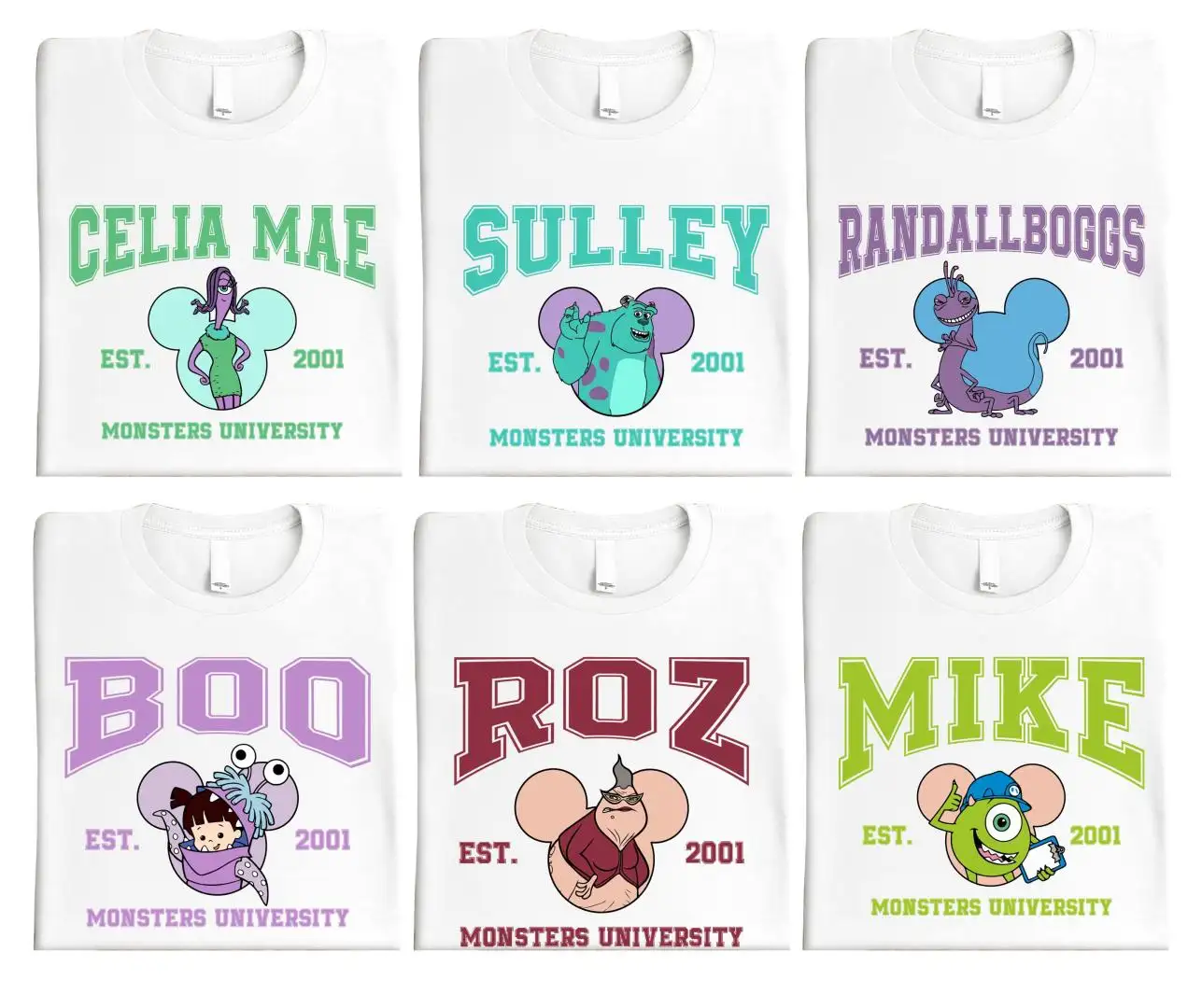 Monsters University Disney Family Matching Shirt