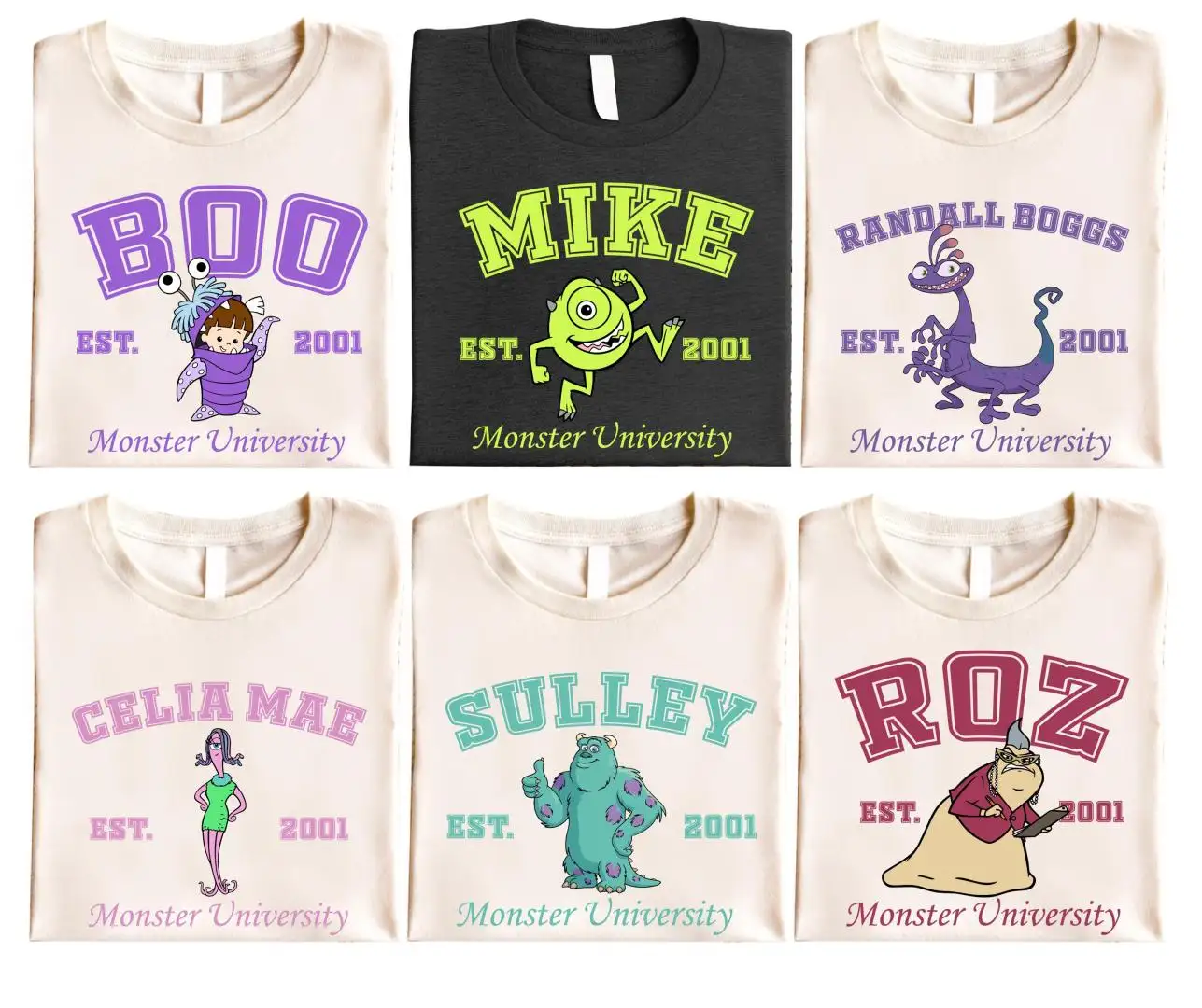 Monster Inc Family Matching Shirt Disneyland