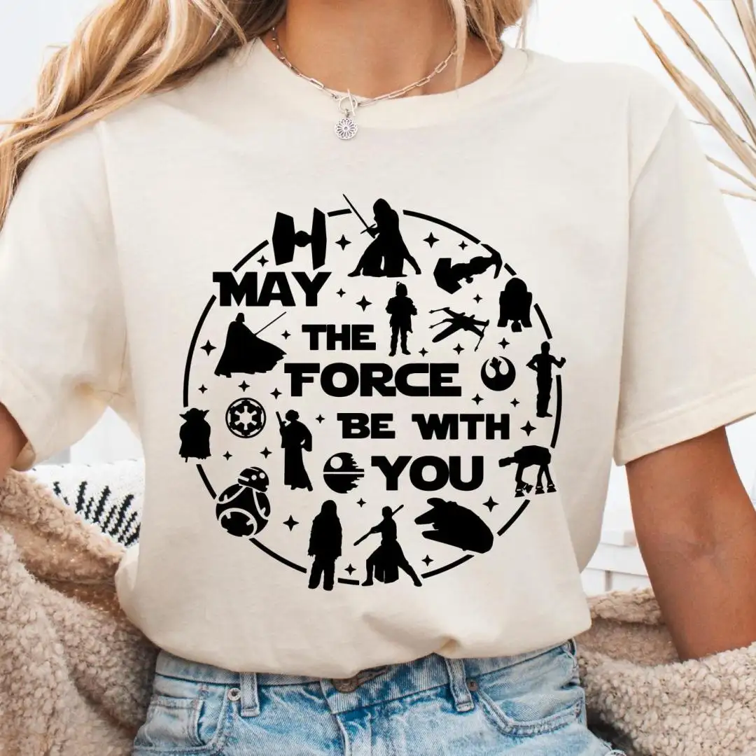Star Wars Shirt May The Force Be With You