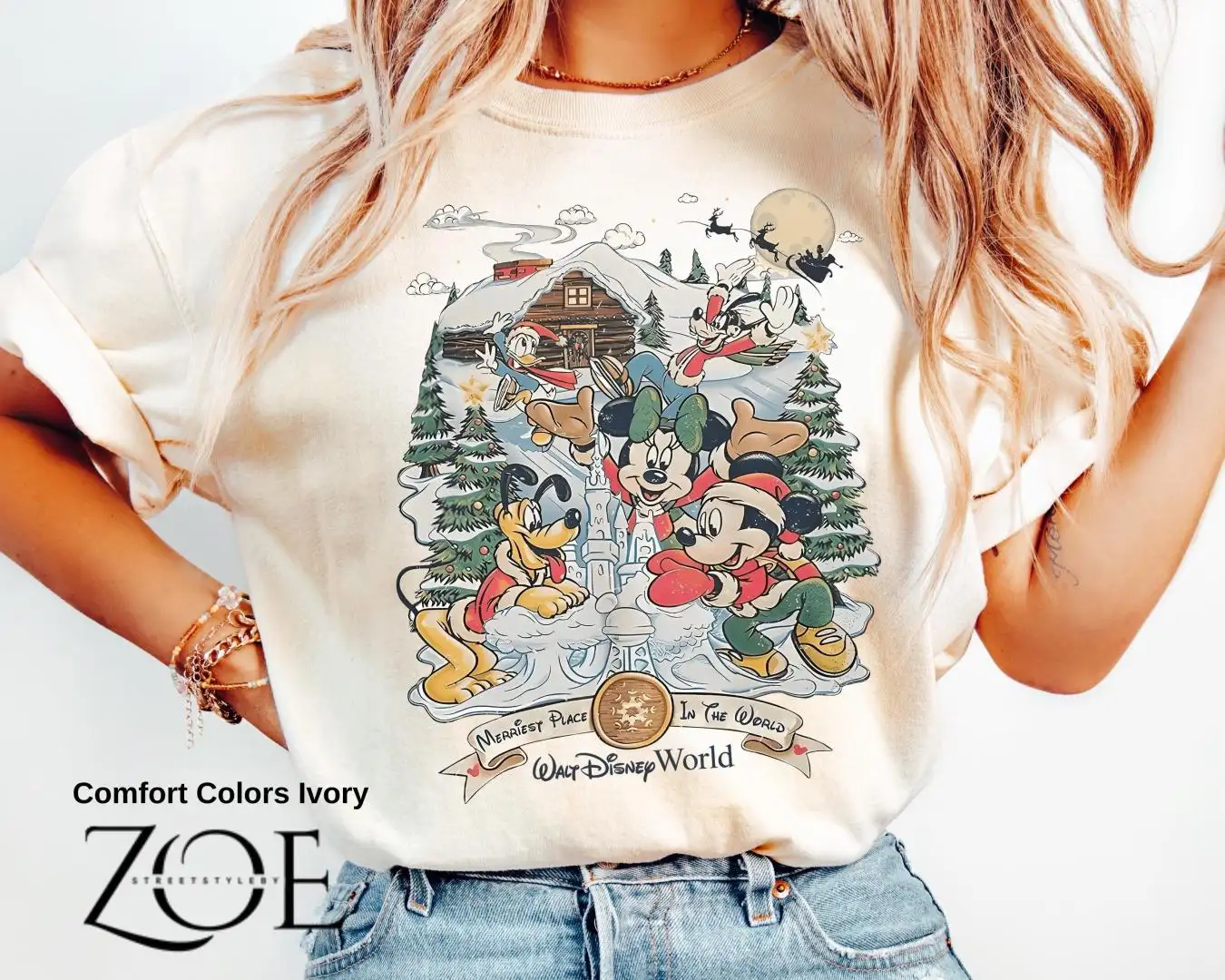 Disney Christmas Mickey Shirt for Holiday Season