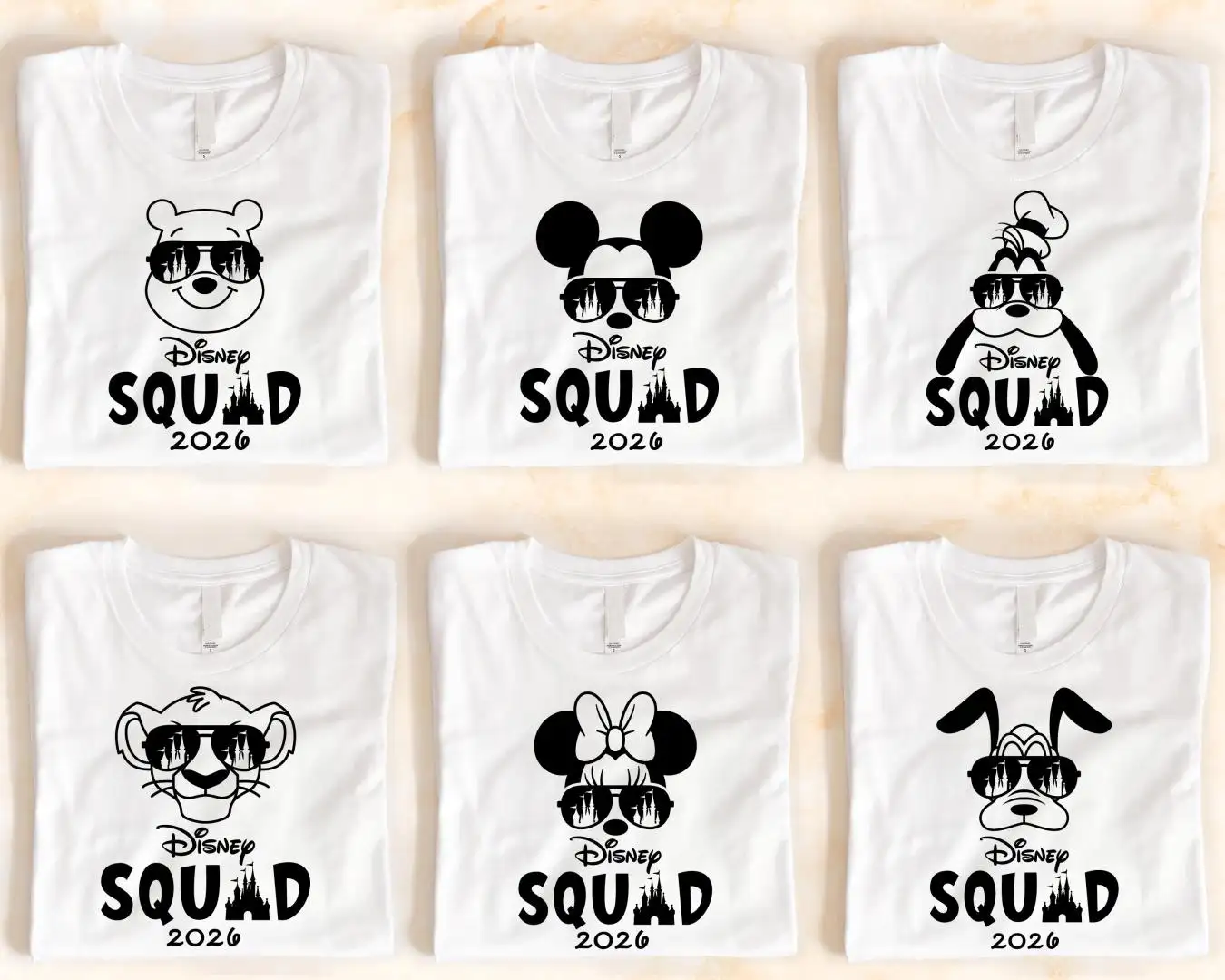 Disney Squad 2026 Magic Kingdom Shirt