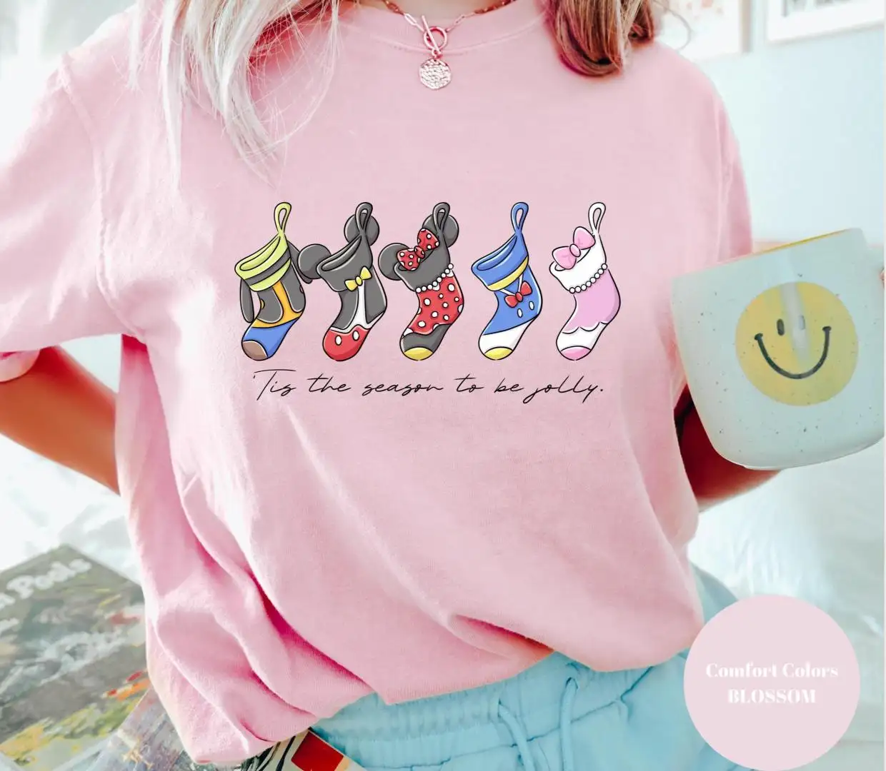 Disney Christmas Shirt Mickey Friends Stocking