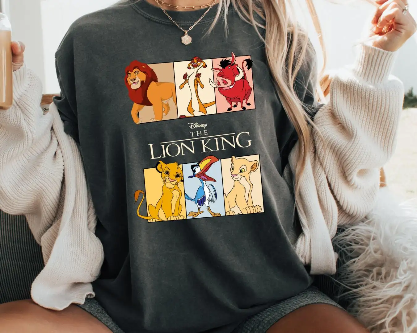 Retro Disney Lion King Characters Hakuna Matata Shirt