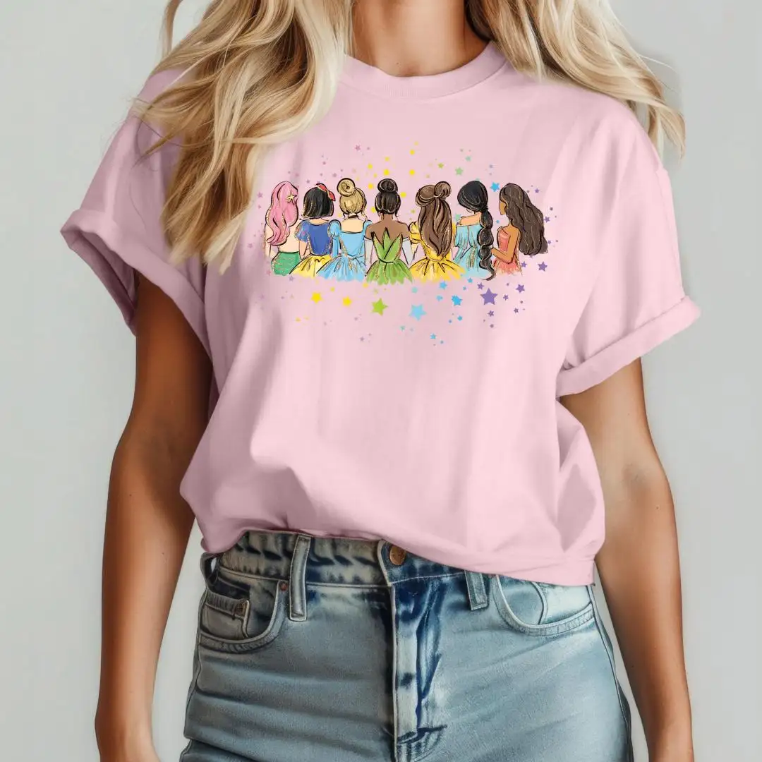 Vintage Disney Princess Friends Shirt