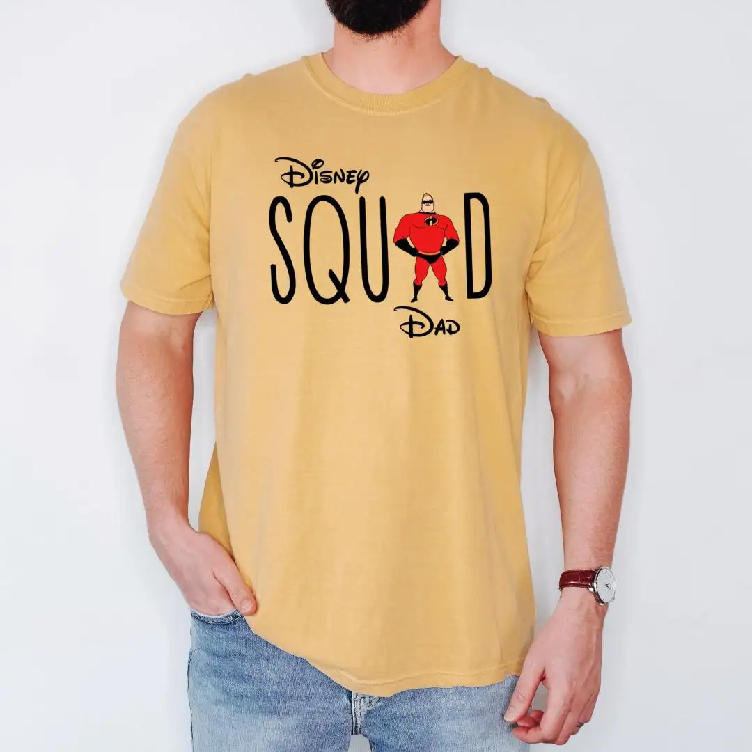 Comfort Colors® Custom Disney Squad T-Shirt, Family Trip Tee, Disney Family Matching Shirt, Personalized Family Shirt