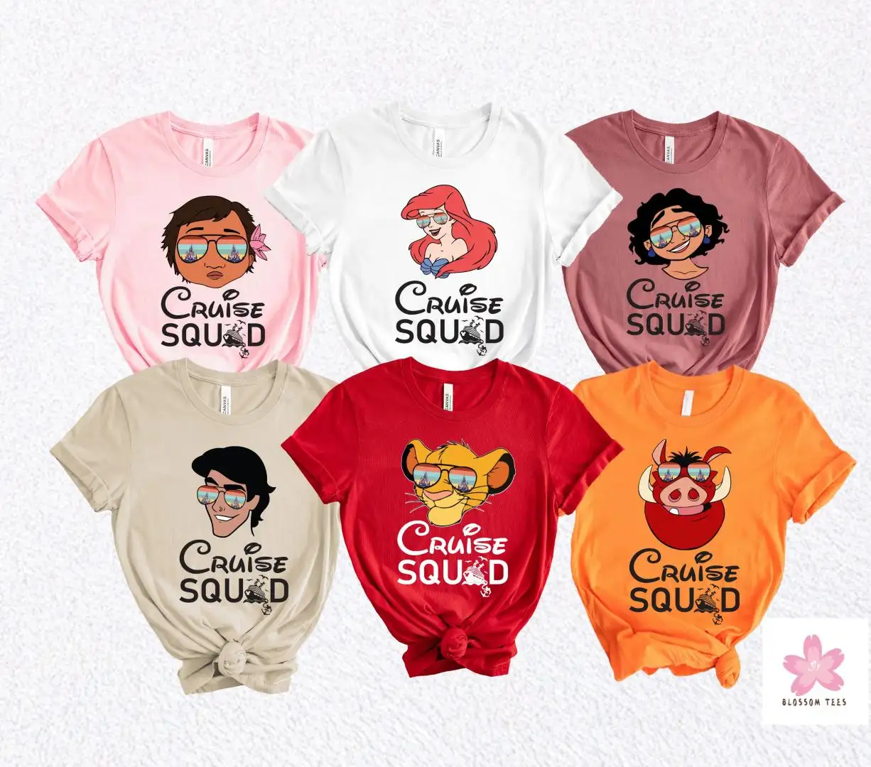 Disney Cruise Squad Matching Family Shirts