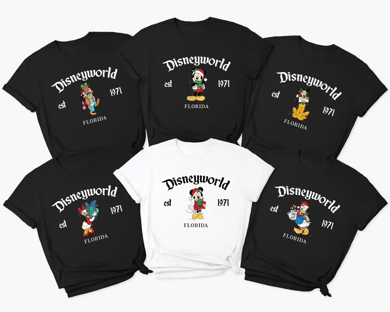 Christmas Disney World Family Matching Shirts