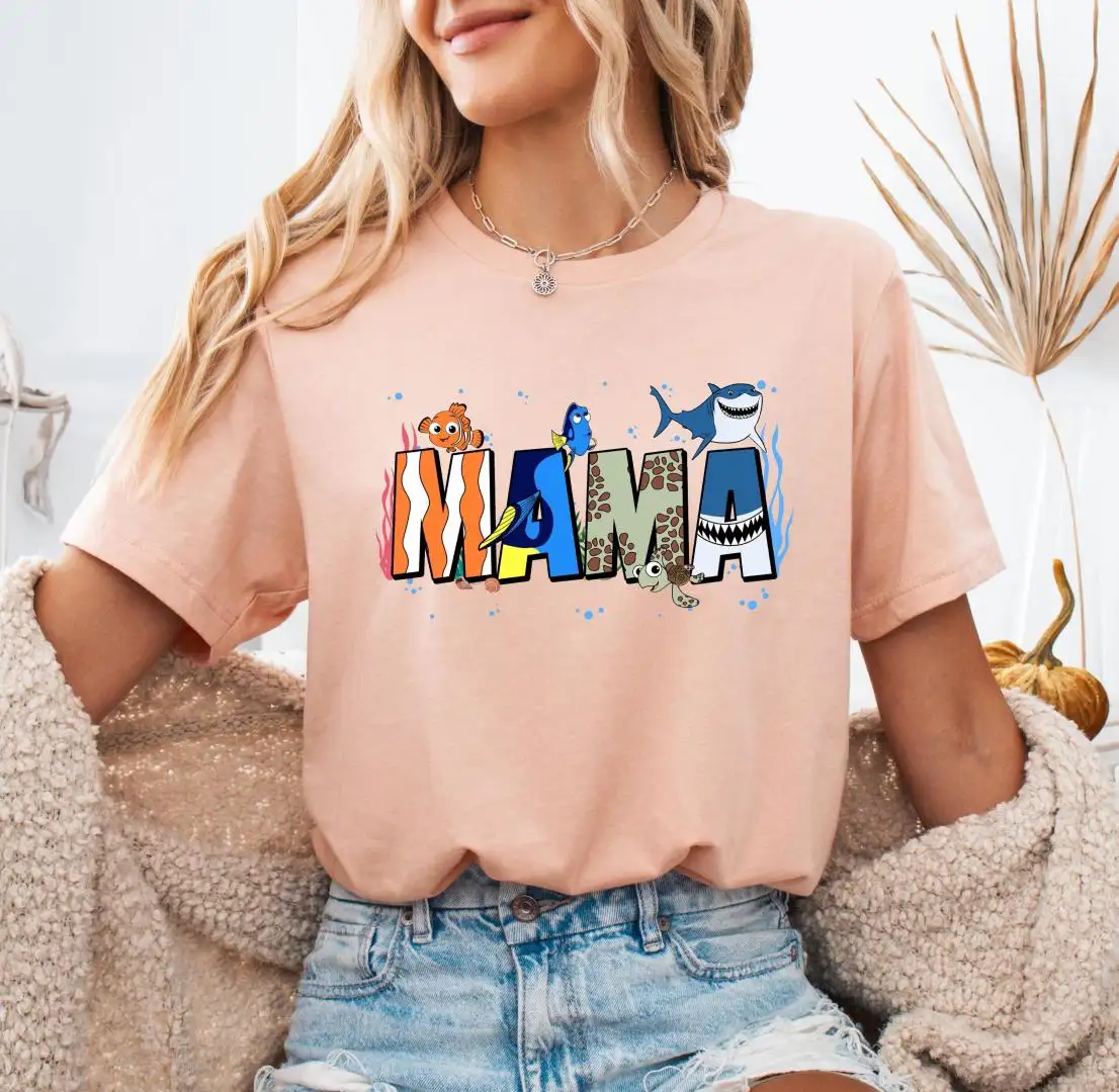 Disney Finding Nemo Family Shirt Kids Birthday Gift
