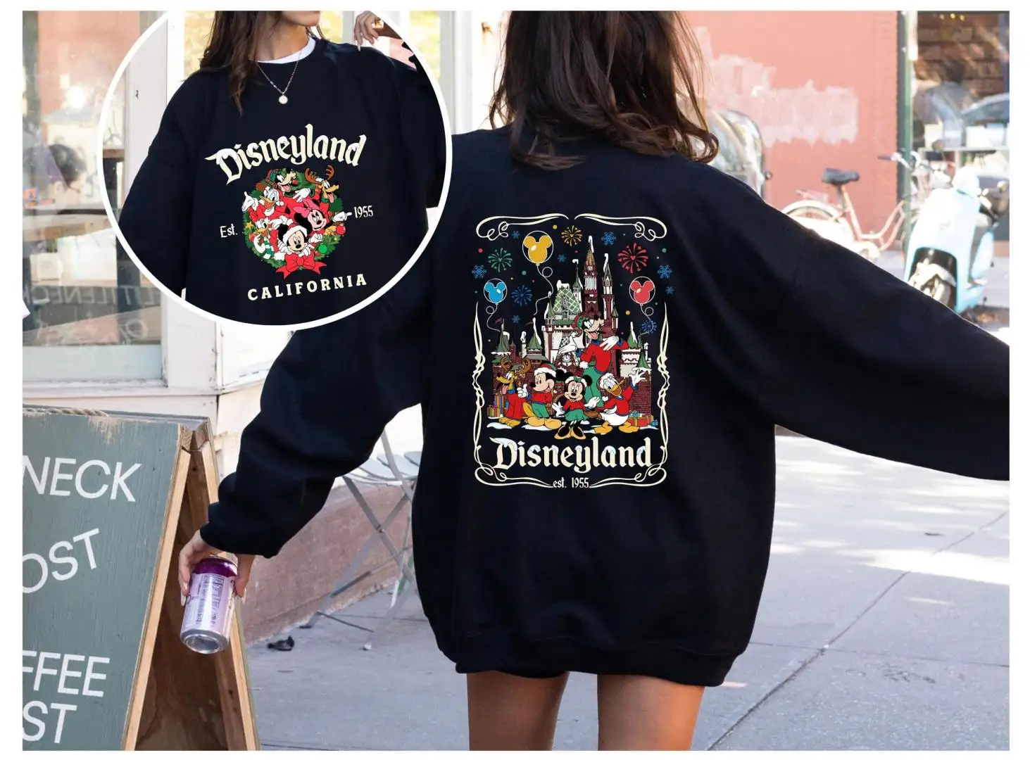 Vintage Disneyland Christmas Shirt for Family Trips