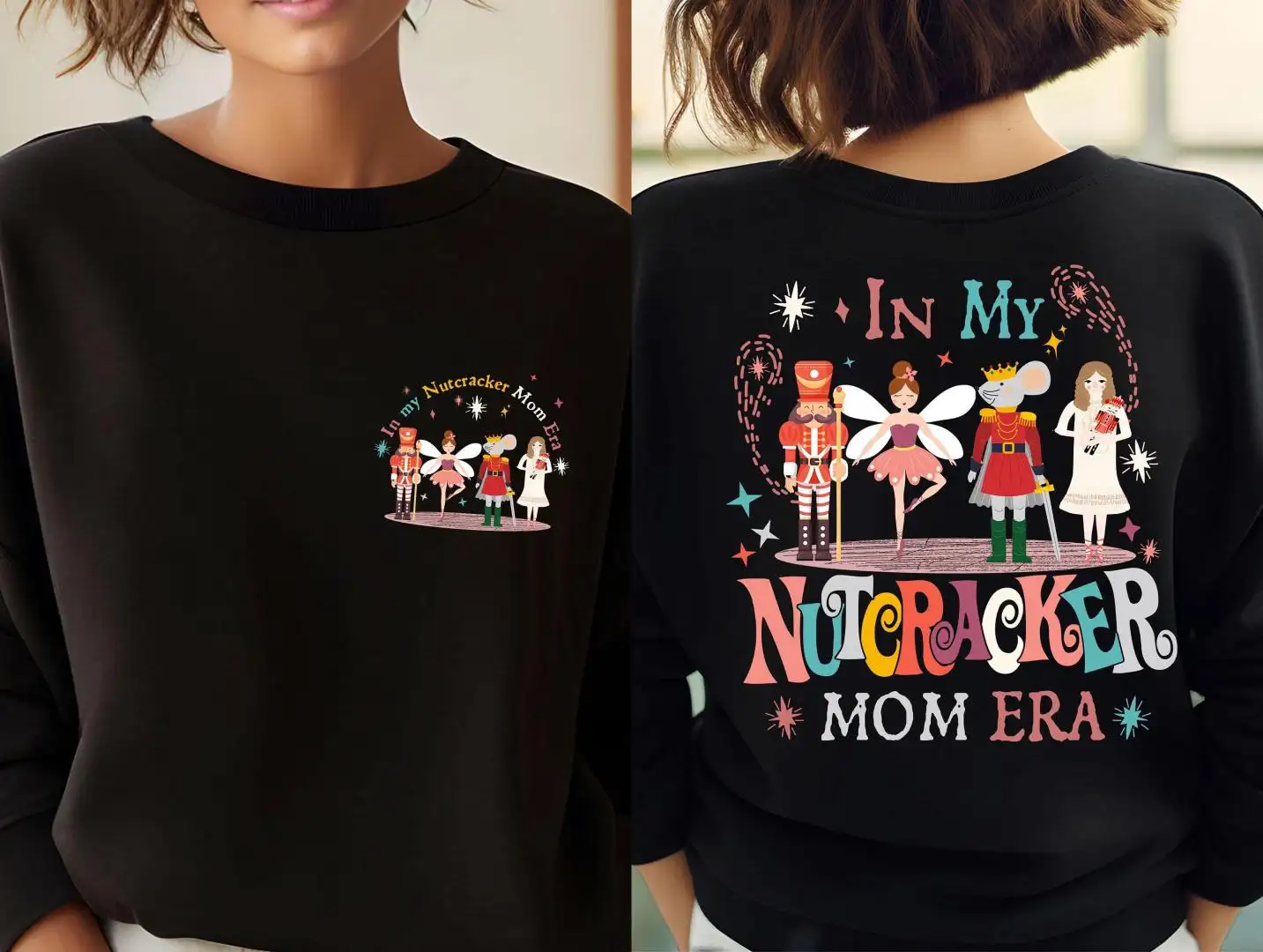 Nutcracker Mom Era Vintage Christmas Shirt