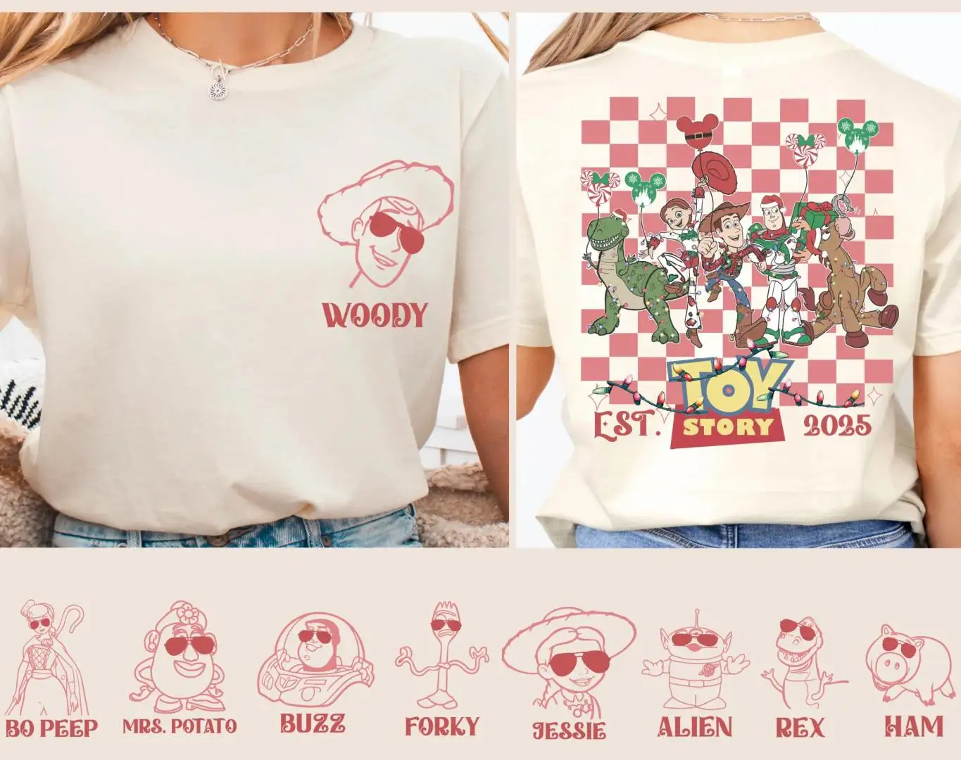 Toy Story Christmas Shirt | Disney Family Matching Shirt