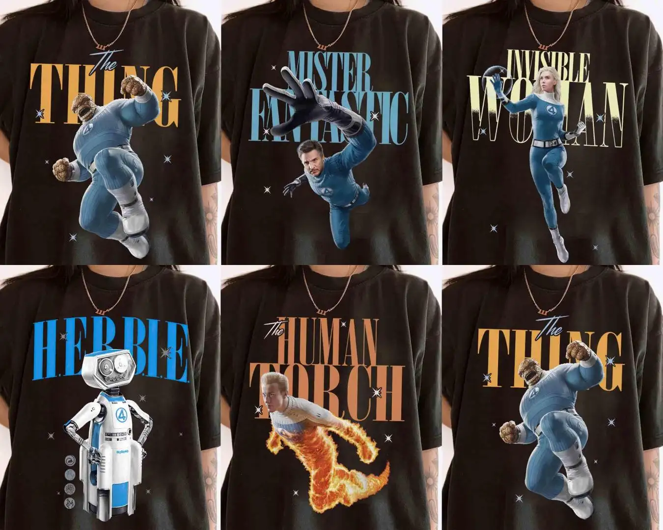 Vintage Marvel Fantastic Four First Steps Comic Shirt