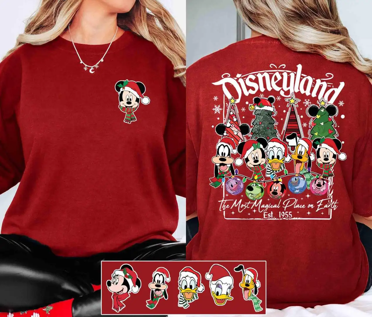 Disneyland Mickey Christmas Family Shirt