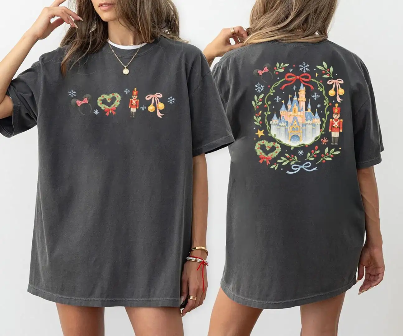 Disney Christmas Castle Holiday Shirt