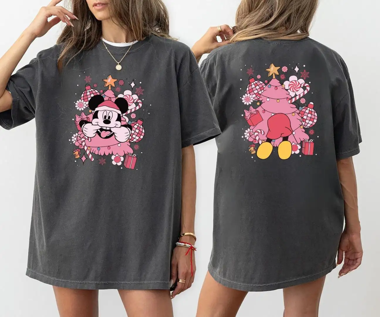 Disney Christmas Tree Mickey Shirt for Disney Lovers