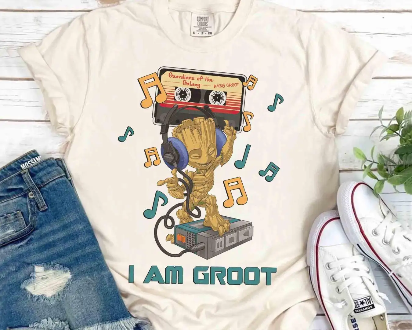 Marvel Guardians Groot Vintage Shirt for Kids