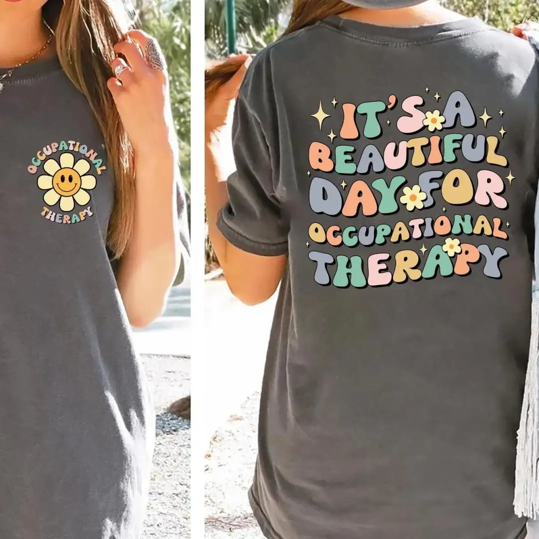 Retro Occupational Therapy Shirt for Therapists