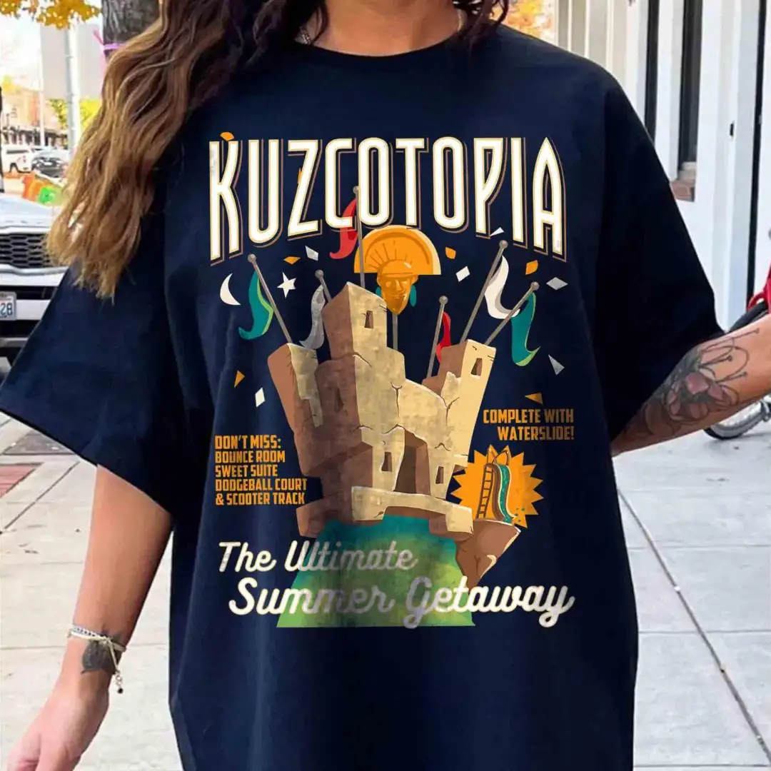 Disney Emperor's New Groove Vintage Kuzcotopia Shirt