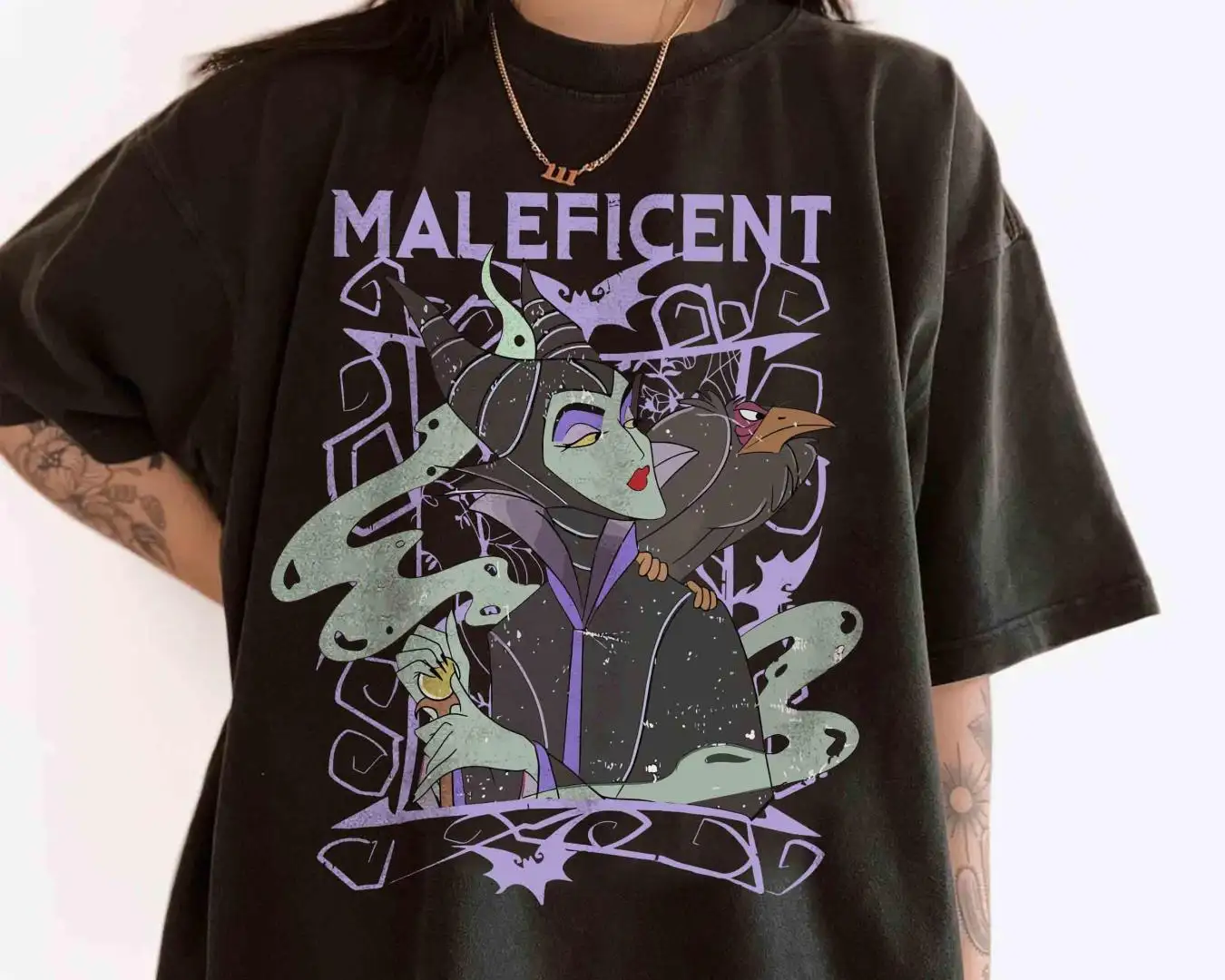 Retro Maleficent Shirt | Disney Villains Poster Tee