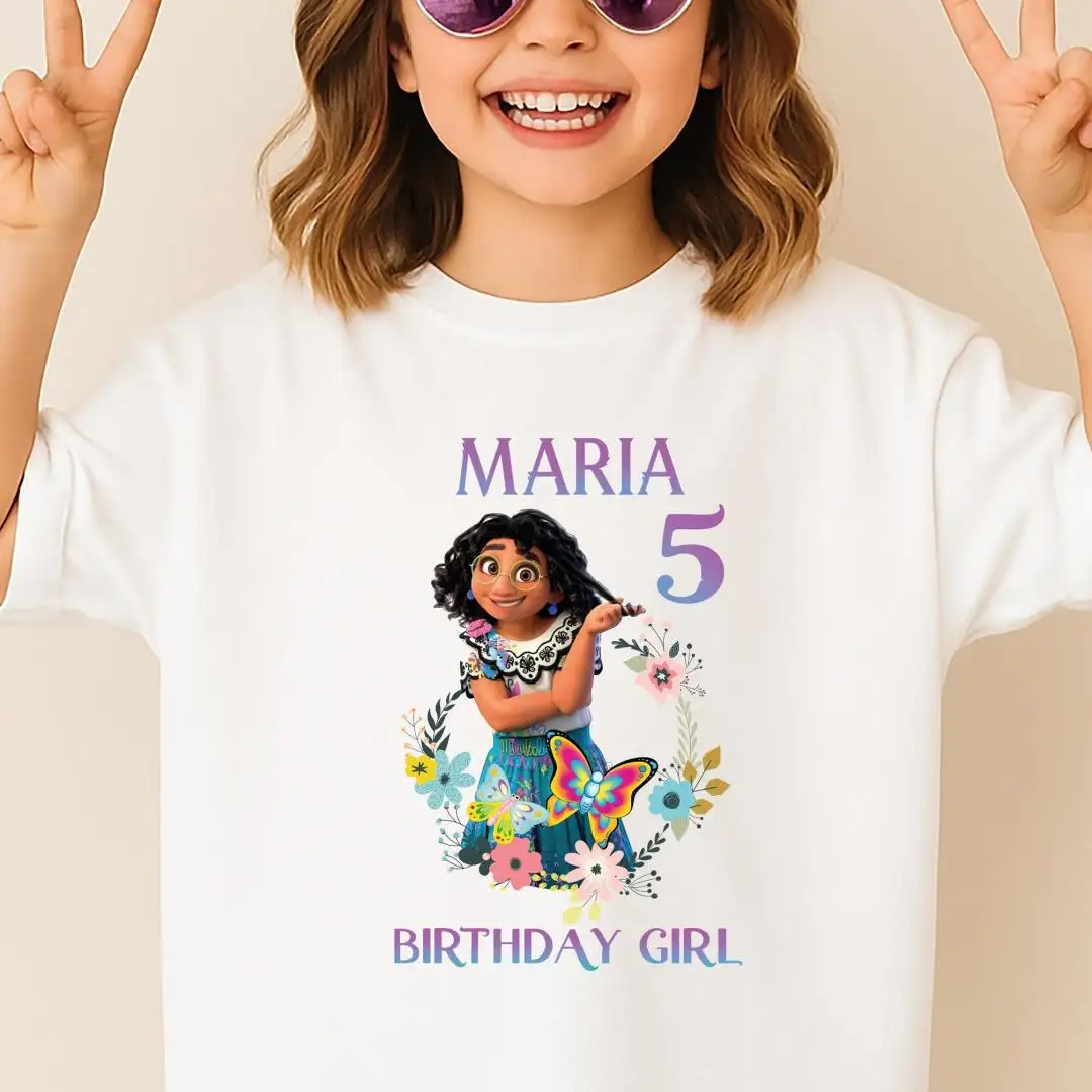 Encanto Mirabel Disney Birthday Shirt for Girls